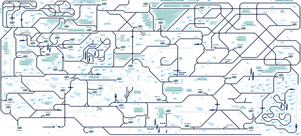 🚂 transarctica: el tren de la última esperanza en un mundo helado ❄️ | critica bits Map2names
