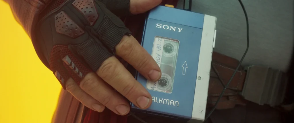 🎶 el nacimiento de una leyenda: sony walkman | critica bits Star-lord con walkman