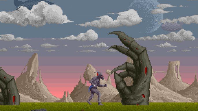 The Shadow of the Beast parallax effect
