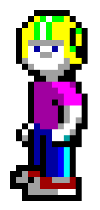 Commander Keen pixelart