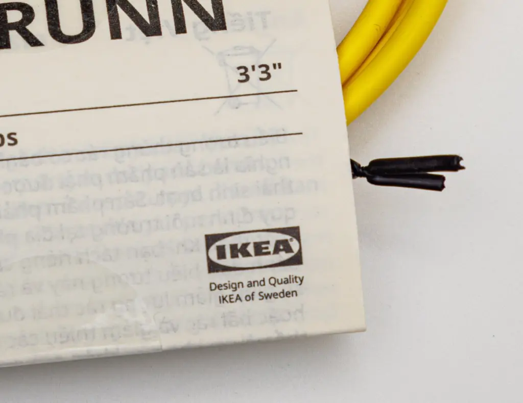 IKEA SITTBRUNN USB A TO C CABLE