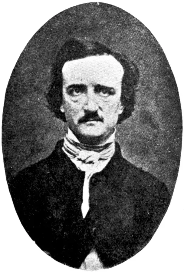 Otro retrato de Poe, del homenaje por el centenario de su nacimiento