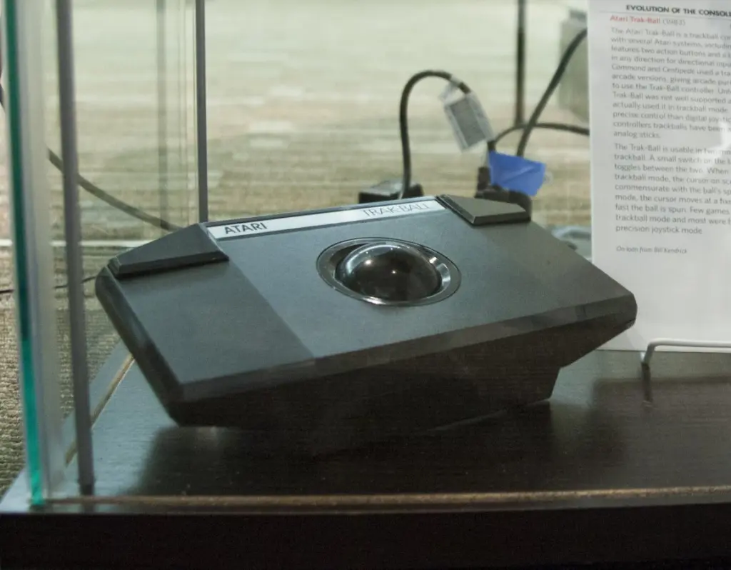 Un trackball de Atari: sin él, este juego es otro