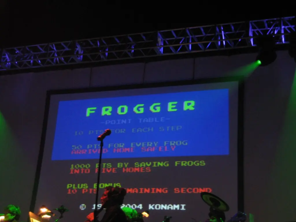 La música de Frogger interpretada en directo en Video Games Live