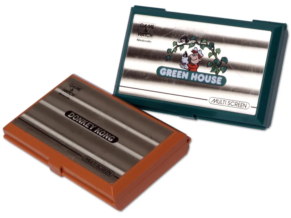 Dos Game & Watch de doble pantalla: Donkey Kong y Green House