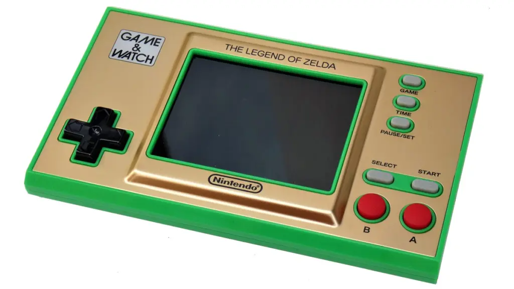Imagen de contexto: la Game & Watch de The Legend of Zelda, de 2021