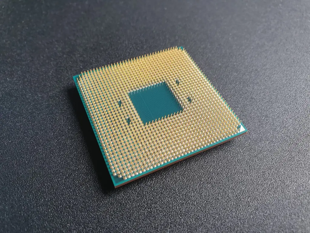 AMD Ryzen 9 3900X ISO Back. ISO Ansicht Rückseite