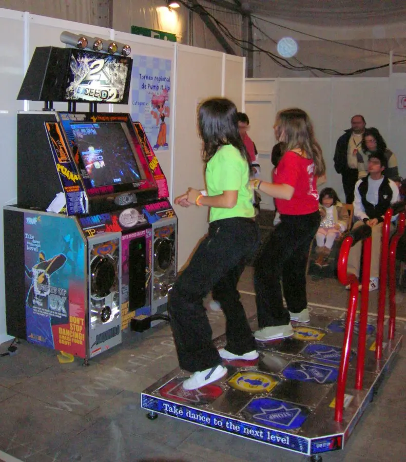 Campeonato de Pump It Up en el Getxo Comic Con
