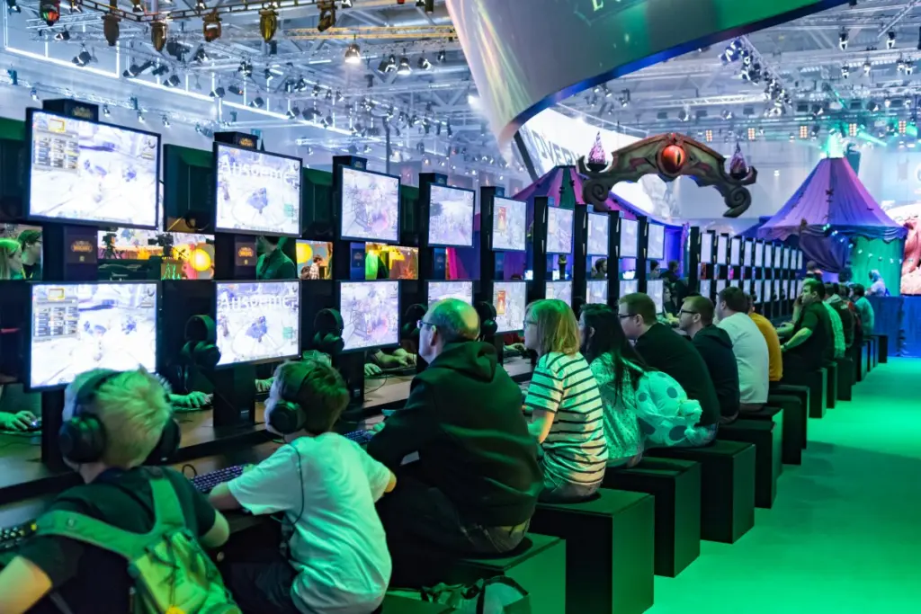Puestos de juego de World of Warcraft: Legion en la Gamescom de 2017