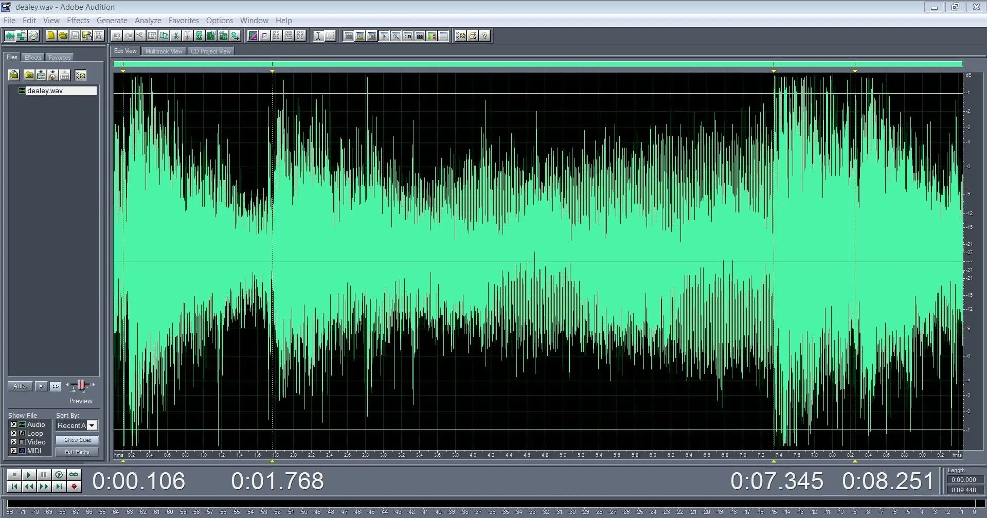 Adobe Audition: el editor que arregla lo que no tiene arreglo